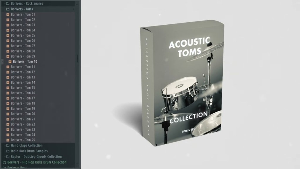 tom drum samples - Acoustic Toms Collection  Drum kit  Acoustic Drum Sample Pack