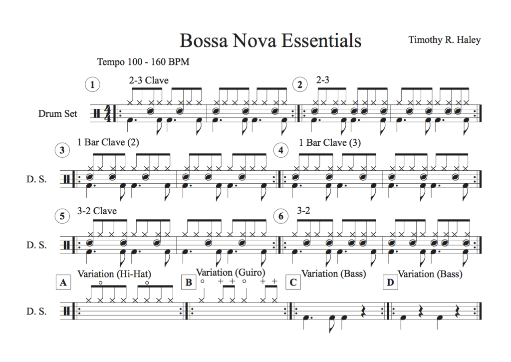 drum bossa nova - Bossa Nova Drum Style - Latin Drum Set Beats- Drum Set Tips