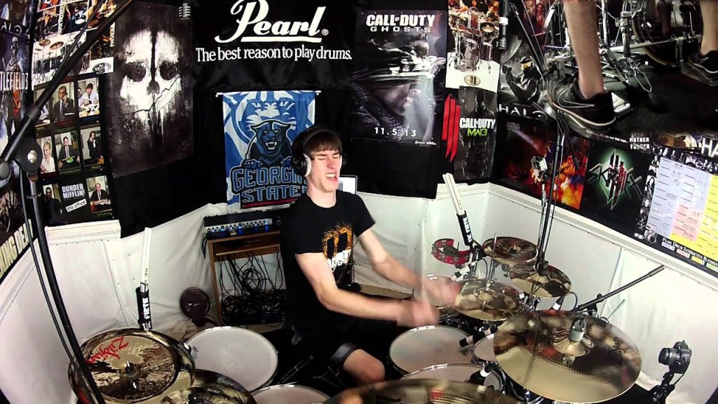 daft punk drum kit - Contact - Daft Punk - Drum Cover (New Pearl Export Series Drums!)