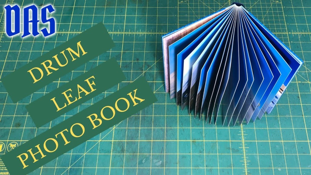 drum leaf binding - Drum Leaf Binding Photo Book // Adventures in Bookbinding