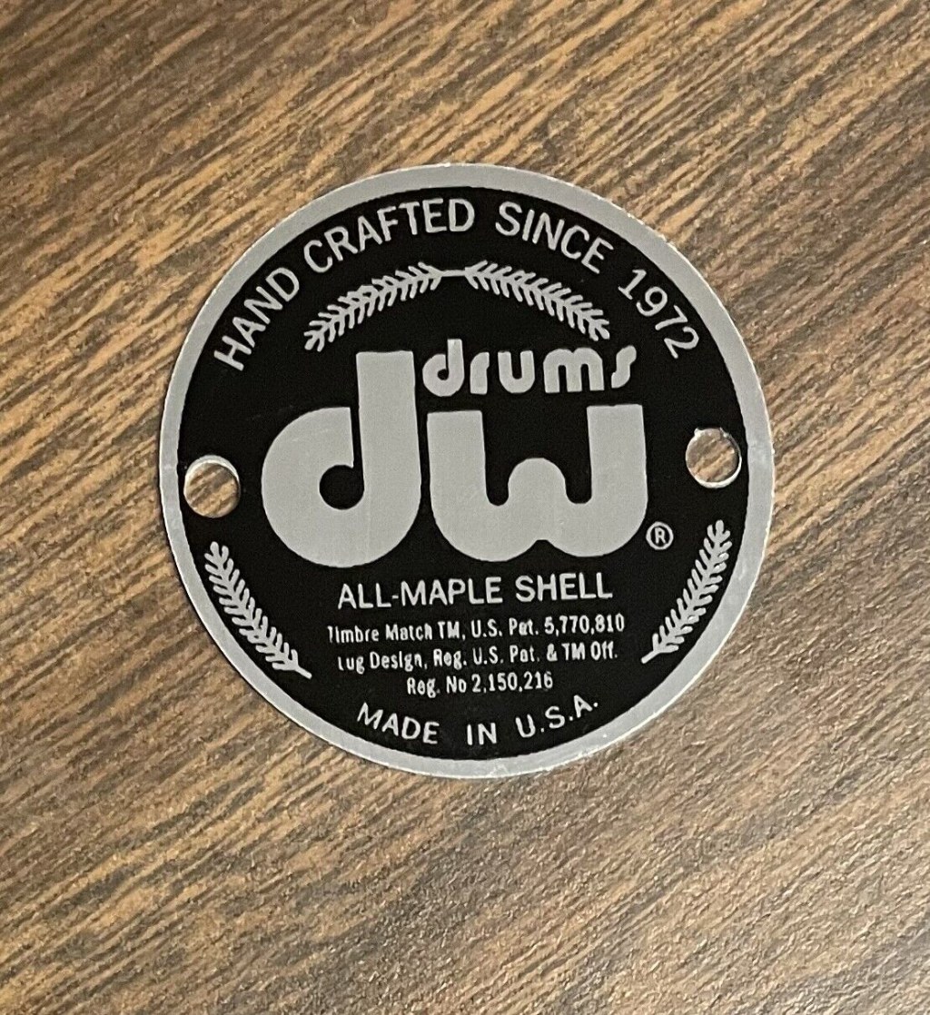 dw drum badges - Drum Workshop DW Collectors Series Badge