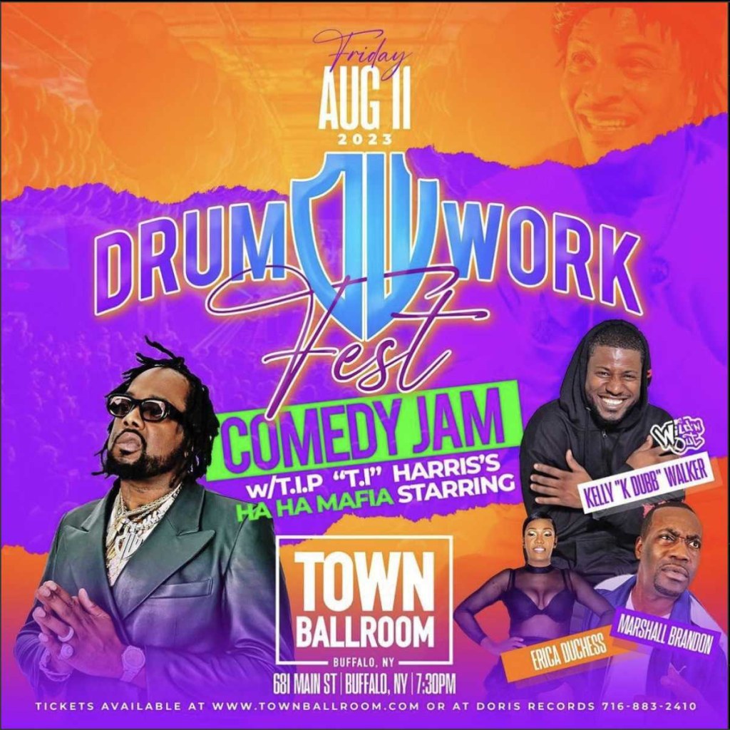 drum work fest - Drumwork Fest Comedy Jam  Town Ballroom