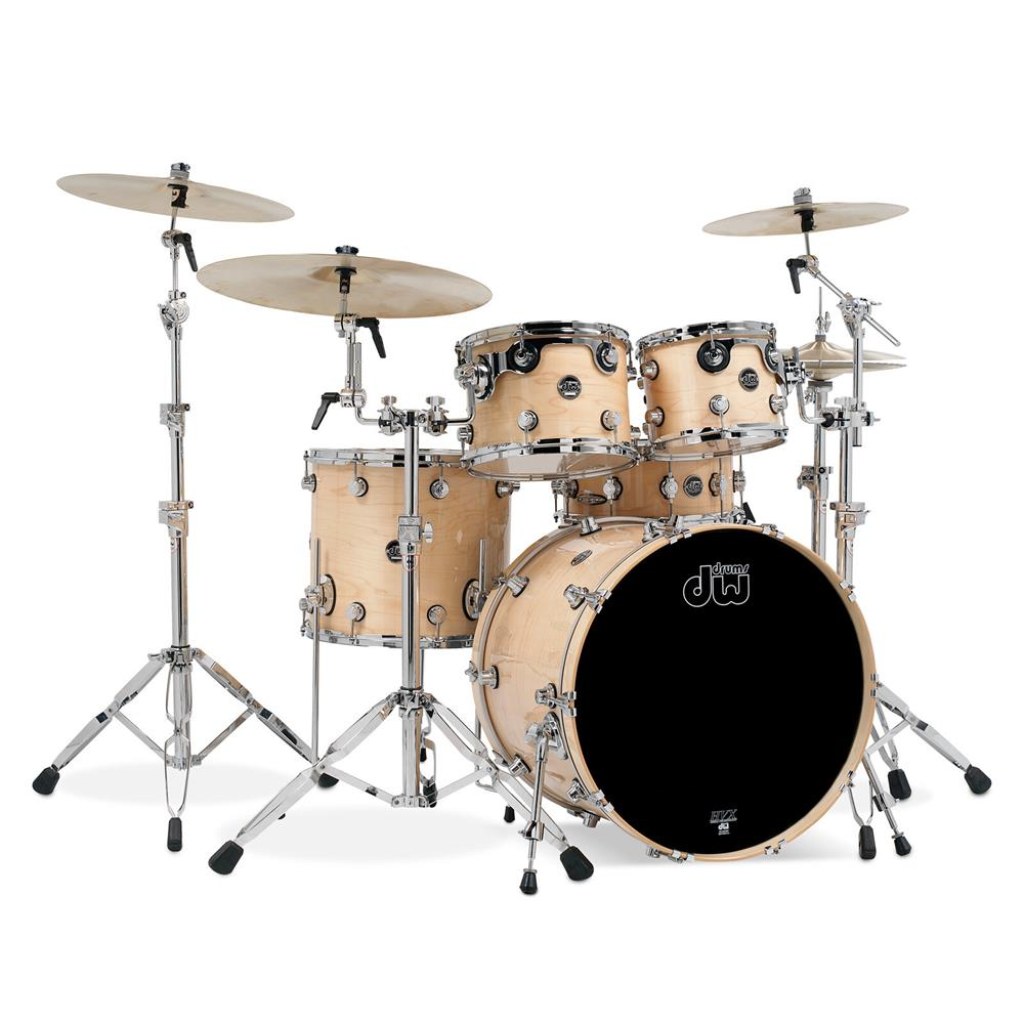 drum lacquer - DW Drums Performance Shell Set Natural Lacquer