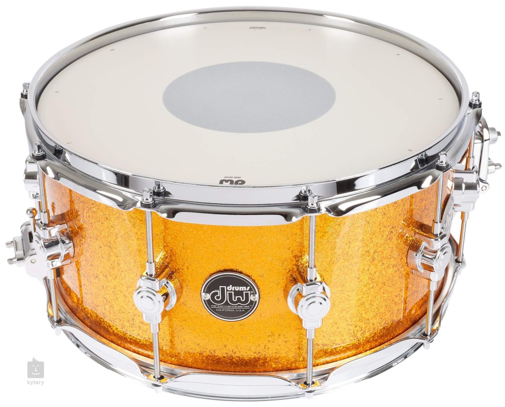 dw performance series snare drum - DW " x ," Performance Gold Sparkle