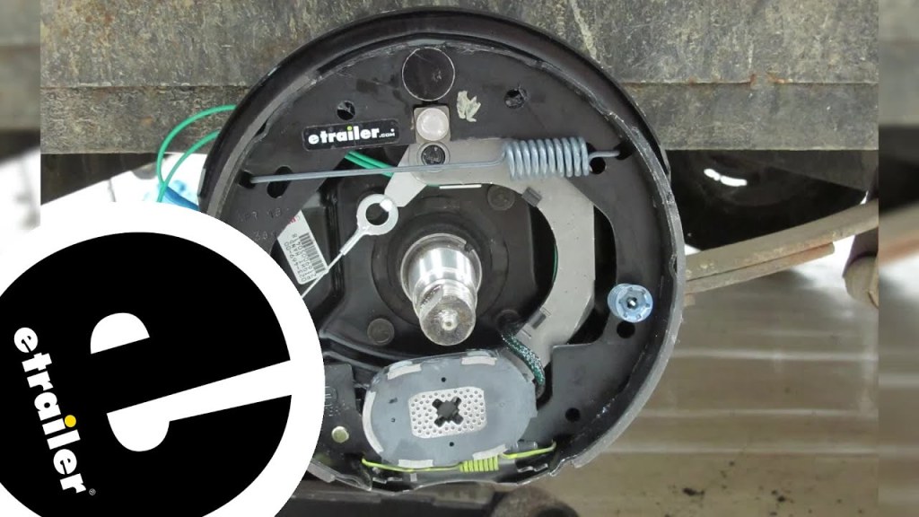 how to adjust trailer drum brakes - etrailer  Dexter Nev-R-Adjust Electric Trailer Brake Kit Installation