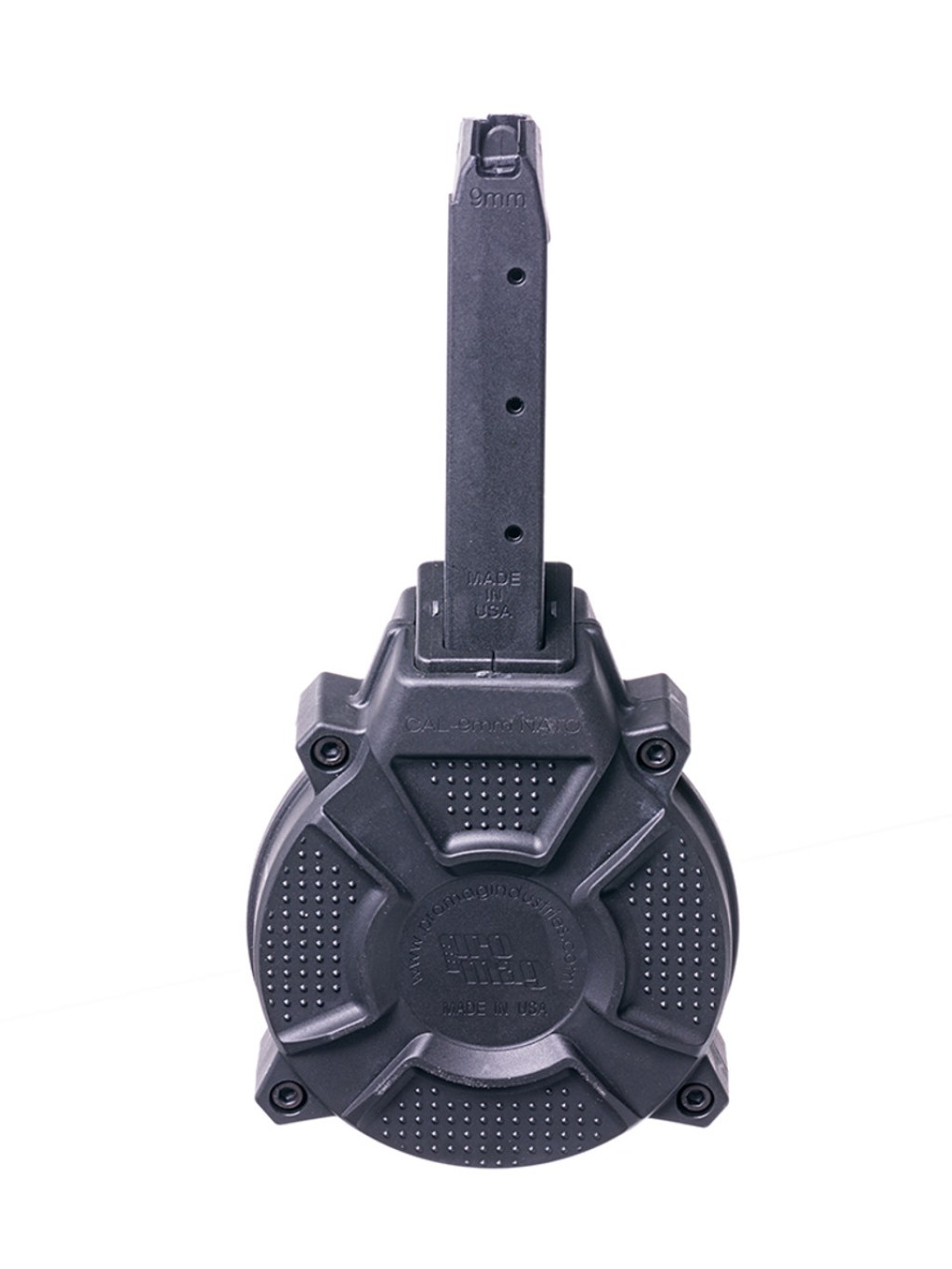 glock 357 sig drum - Fits the Glock® Model  &  mm () Rd - Black Polymer Drum