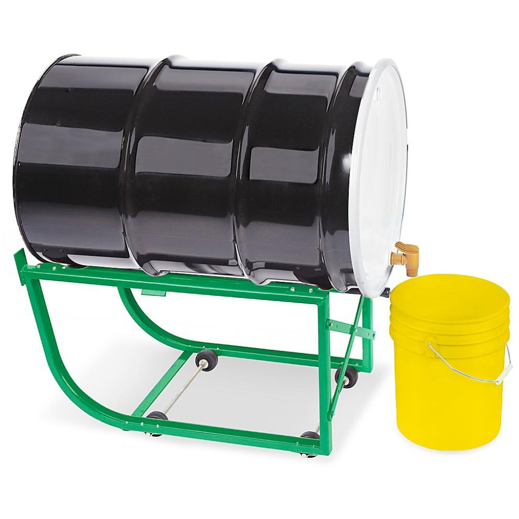 55 gallon plastic drum cradle - Gallon Drum Cradles, Drum Cradles in Stock - ULINE