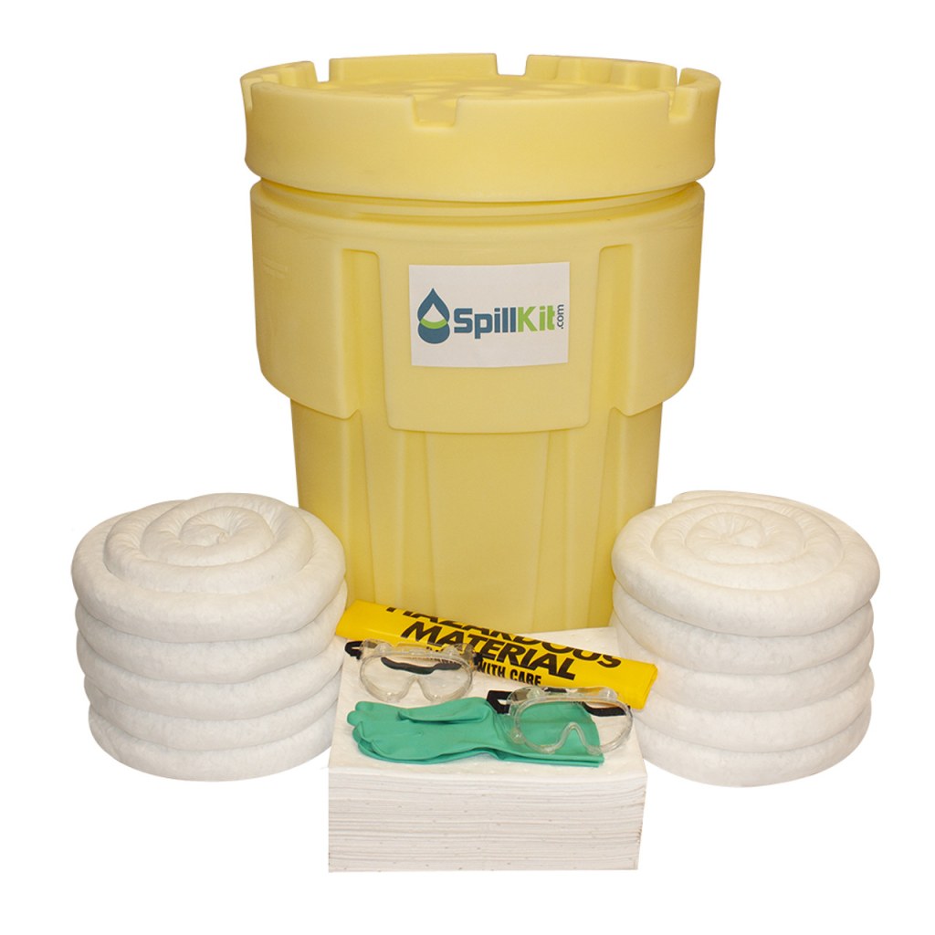 65 gallon overpack drum - Gallon Overpack Salvage Drum Spill Kit - Oil Only