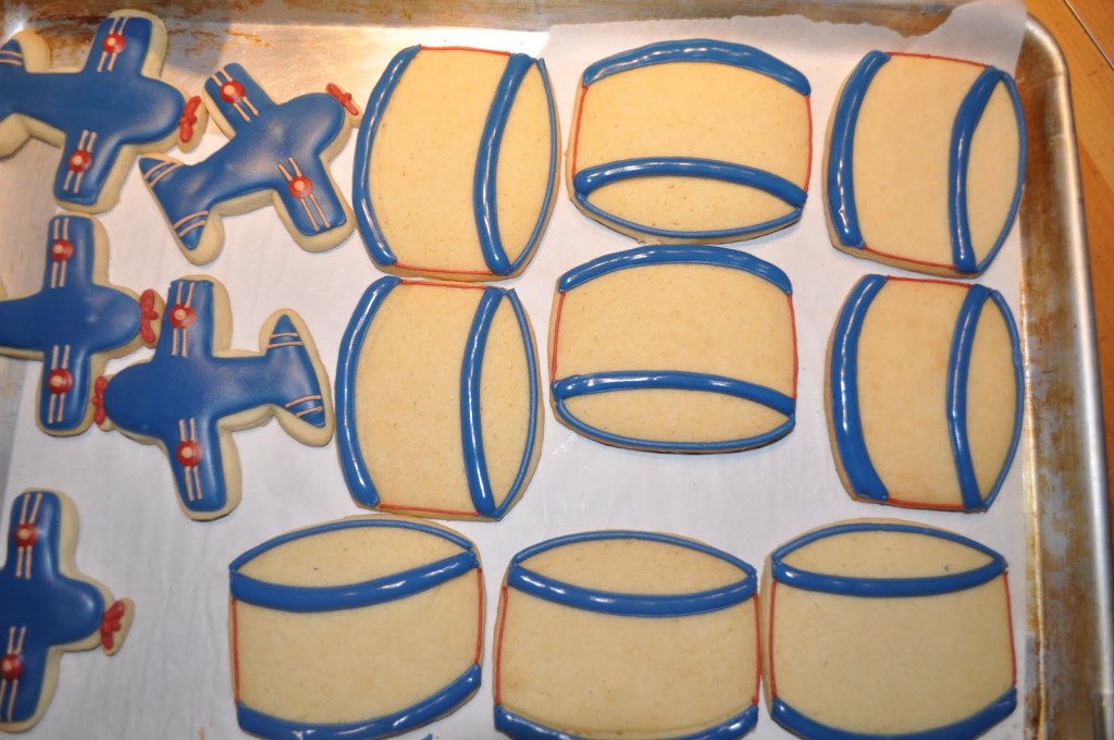 drum cookies - How to Make a Vintage Toy Drum Cookie – Suz Daily
