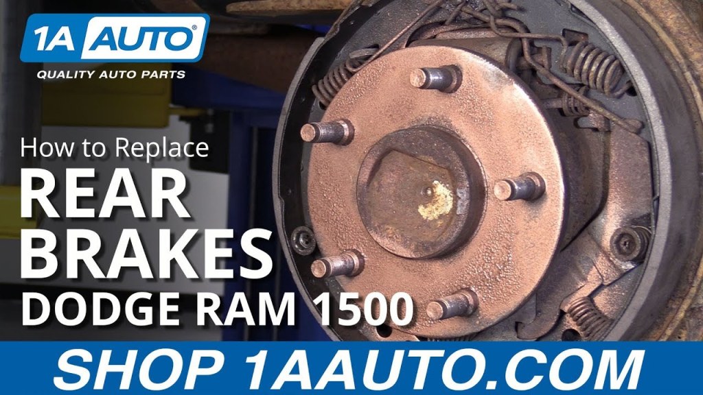 2001 dodge ram 1500 rear drum brake diagram - How to Replace Rear Brakes - Dodge Ram