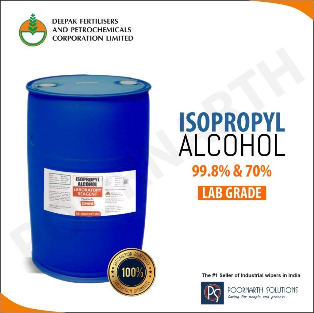 ipa drum - IPA Isopropyl Alcohol  %, ltr Drum