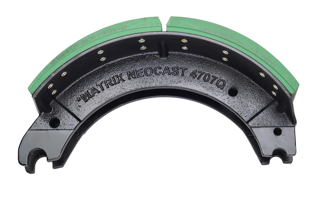4707 brake shoe drum - Matrix NeoCast™ Q Brake Shoe - NeoBrake