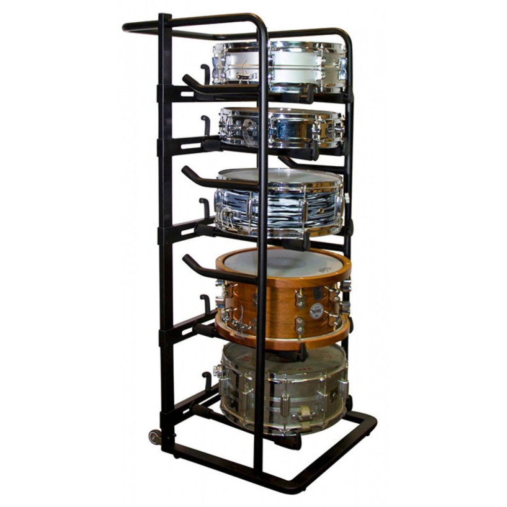 snare drum shelf - On-Stage Snare Drum Stand (DRS), Black