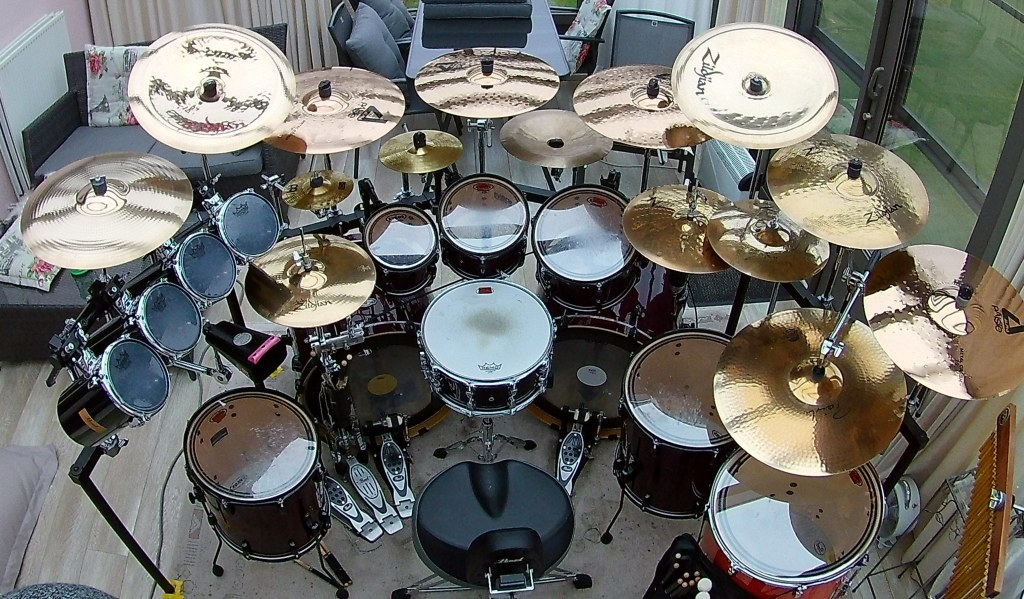 monster drum - Pearl Vision VSX "Monster Kit"  Drums, Pearl drums, Drum kits