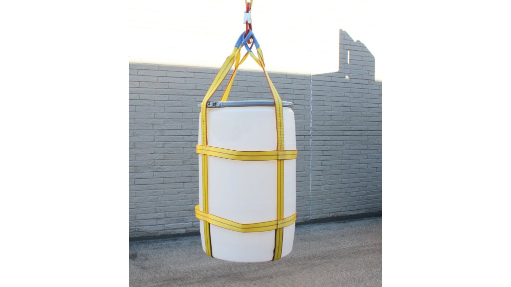 55 gallon drum sling - PLASTIC BARREL SLING