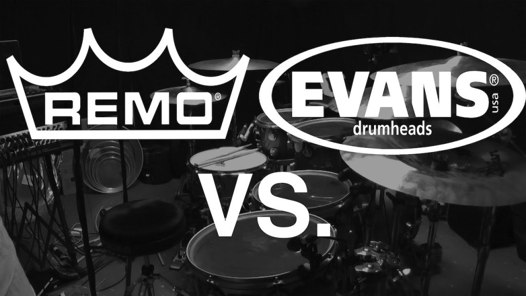 evans drum heads vs remo - Remo vs