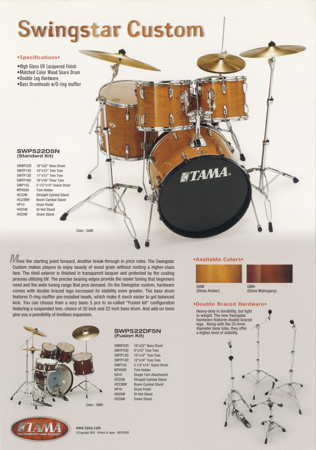 tama drum badge identification - TAMA Drums  Download Catalog