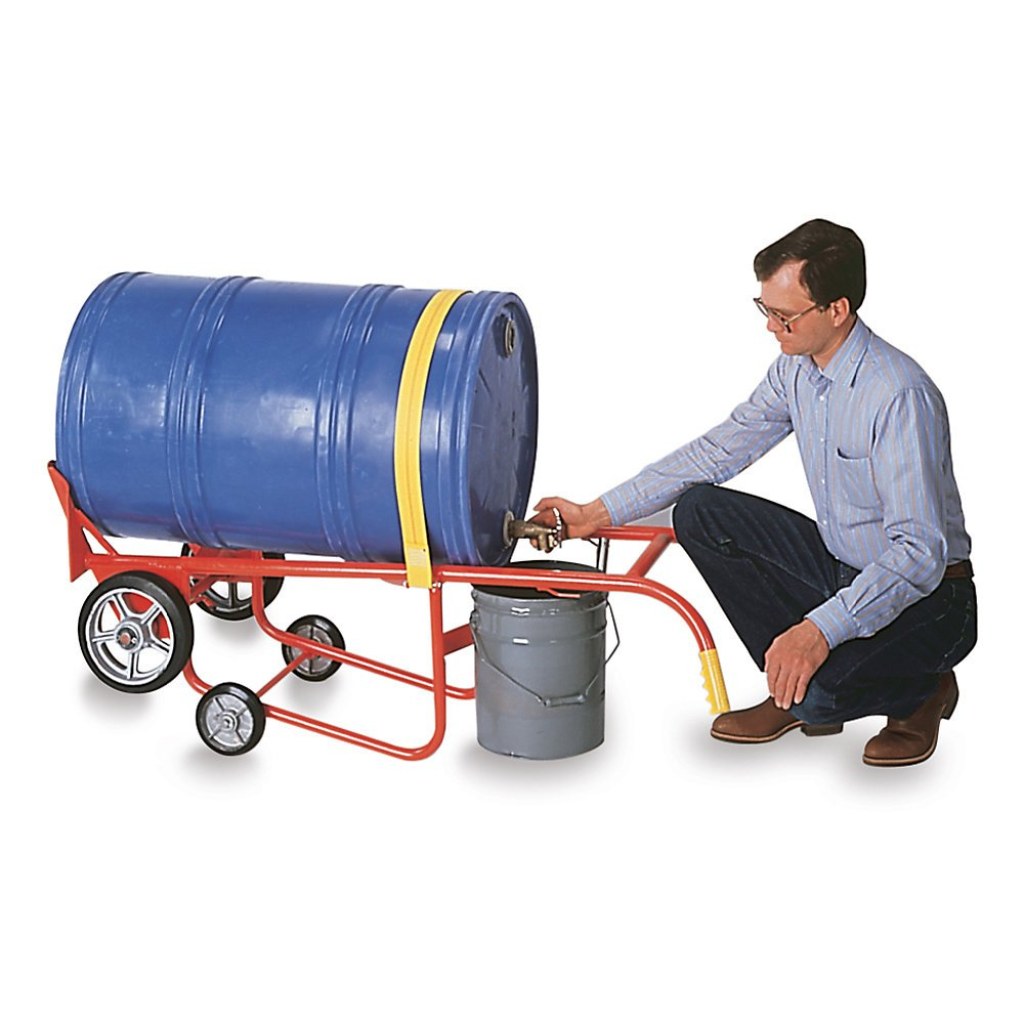 55 gallon plastic drum cradle - WESCO  Drum Cradles, Mold-On Rubber Wheels for Steel/Poly/Fiber, "  Height