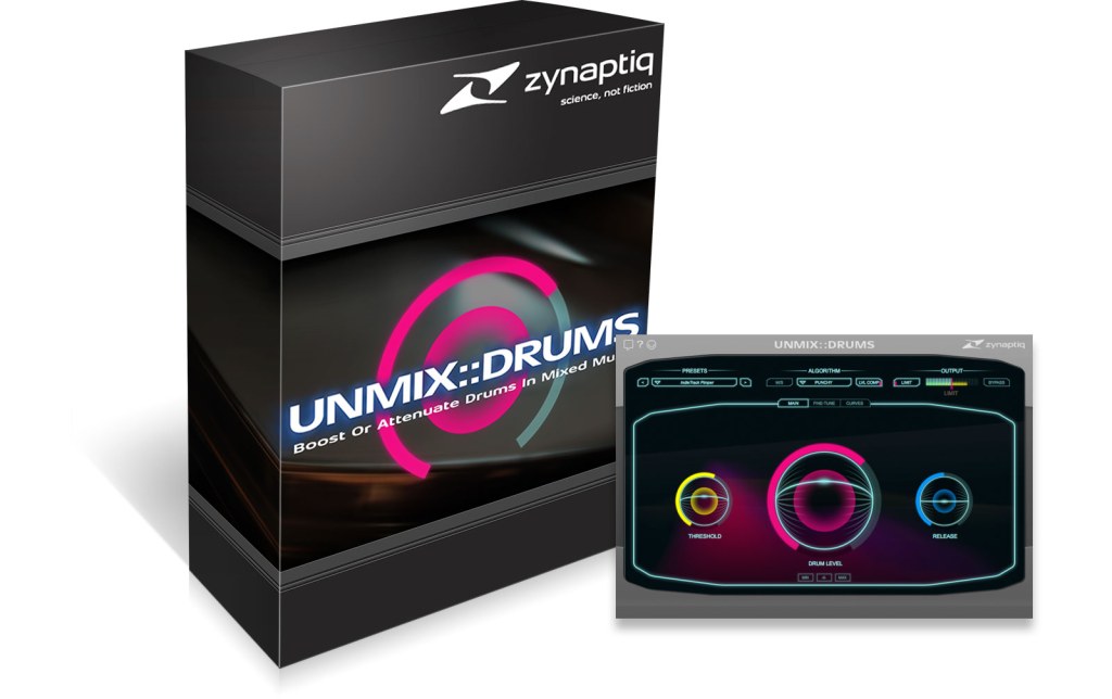 unmix drum - Zynaptiq UNMIX Drums, ESD (nur Download)  Music and More Store